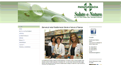 Desktop Screenshot of parafarmaciasalutenatura.com