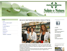 Tablet Screenshot of parafarmaciasalutenatura.com